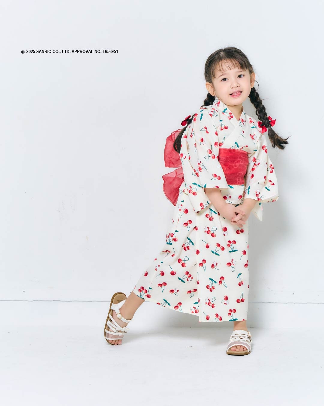 SANRIOキティ鮮やかな浴衣一点非売品新品 サンリオ キティちゃん セパレートピンク浴衣 100cm - メルカリ