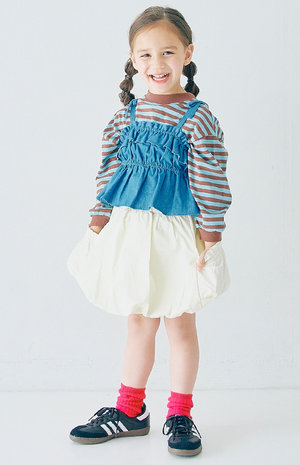 【美品】PoIフリル ビスチェ スカート PoI 予約 】frill bustier skirt (ビスチェ/スカート) | 木宮商