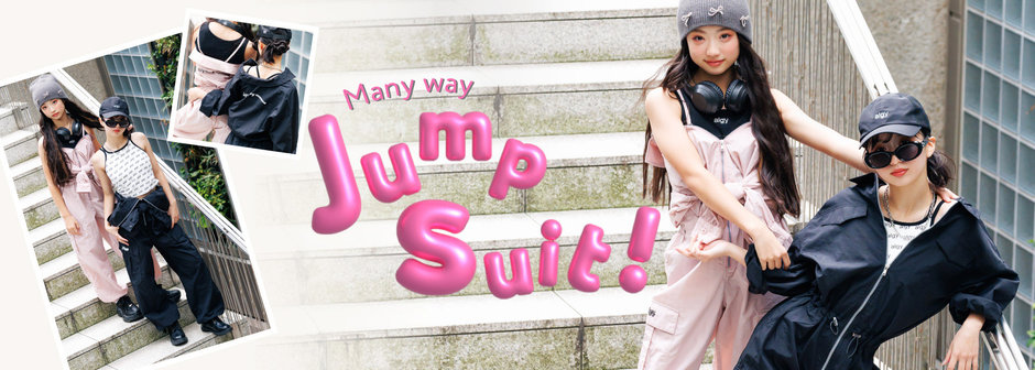 algy：メニWAYジャンプスーツ🖤🩷