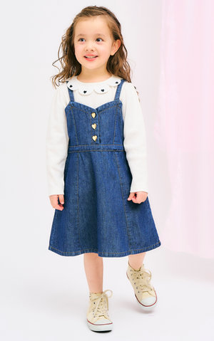 aprés les cours：ジャンパースカート FOKID