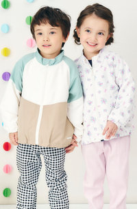 aprés les cours：ウィンドブレーカー（フラワー） FOKID