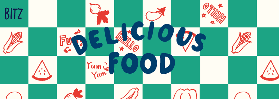 FOKIDS：BITZ_フルーツベジタブル柄🍎