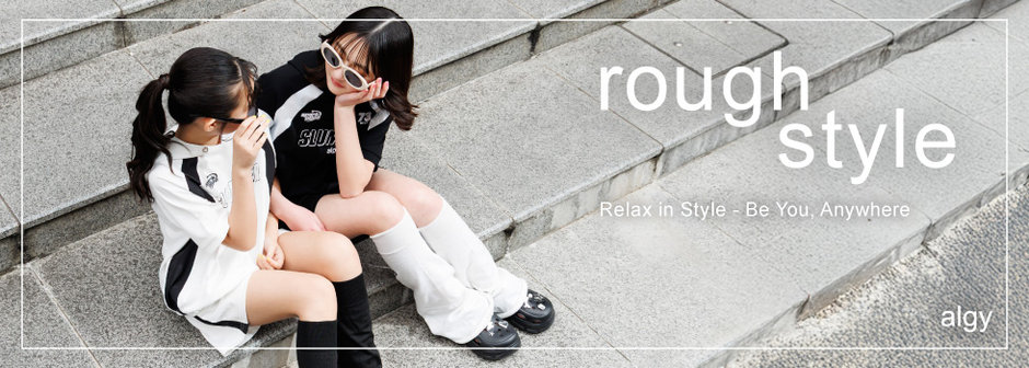 algy：rough style😎修学旅行や林間学校にもおすすめ✨