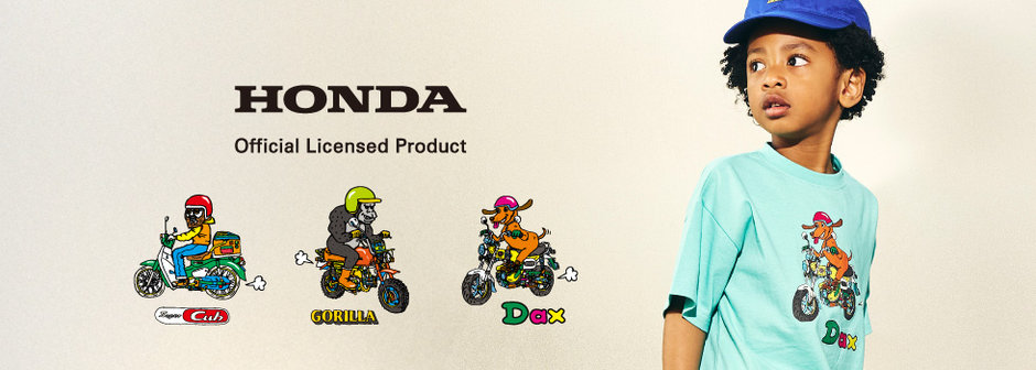 FOKIDS：HONDA🏍️歴代の人気ミニバイクがモチーフ✨