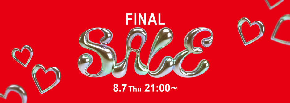 algy：全品60％OFF以上！夏の最終タイムセール❤️💙