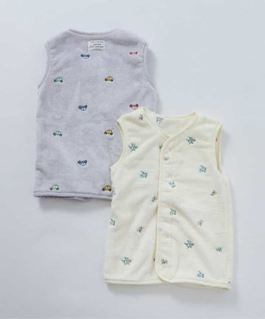 ボア刺繍スリーパー