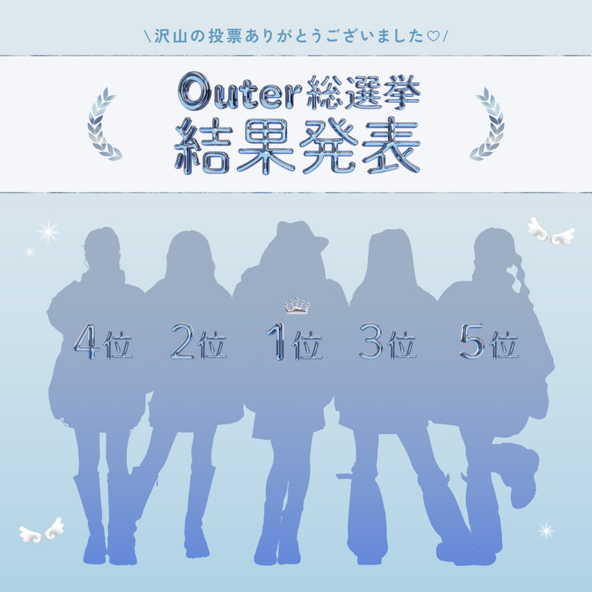algy：アウター総選挙結果発表