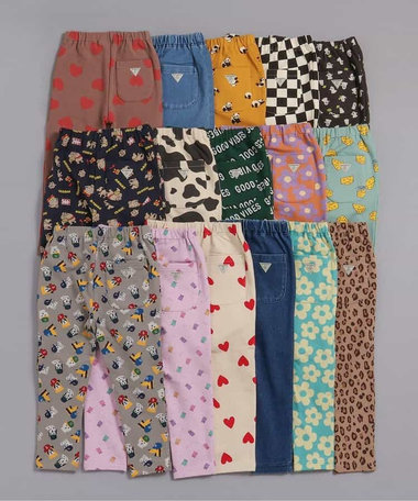 【2025年秋新作】DAISUKI パンツ 9分丈