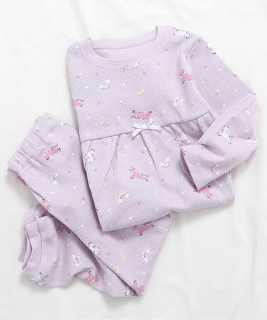 ★SALE★GIRLSバラエティワッフルパジャマ