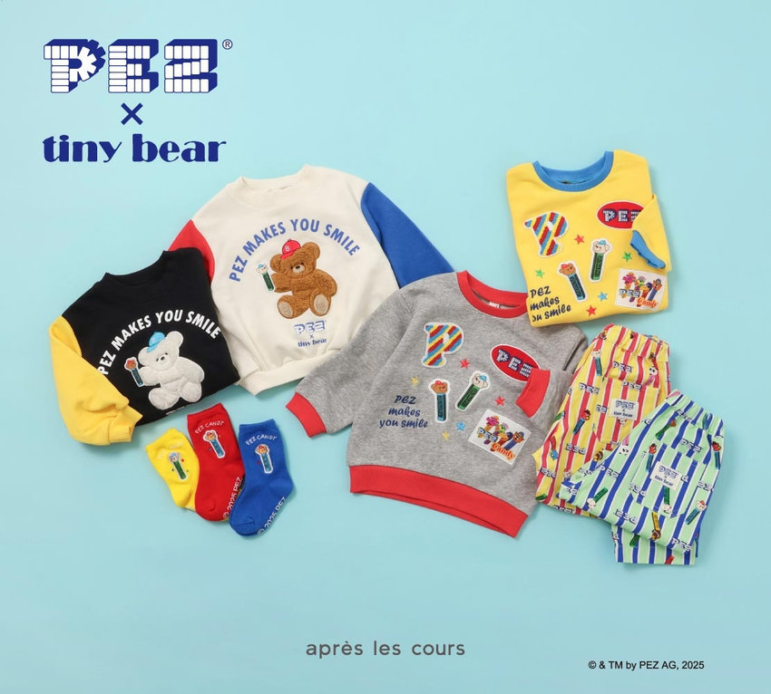 aprés les cours：PEZ×tiny bear
