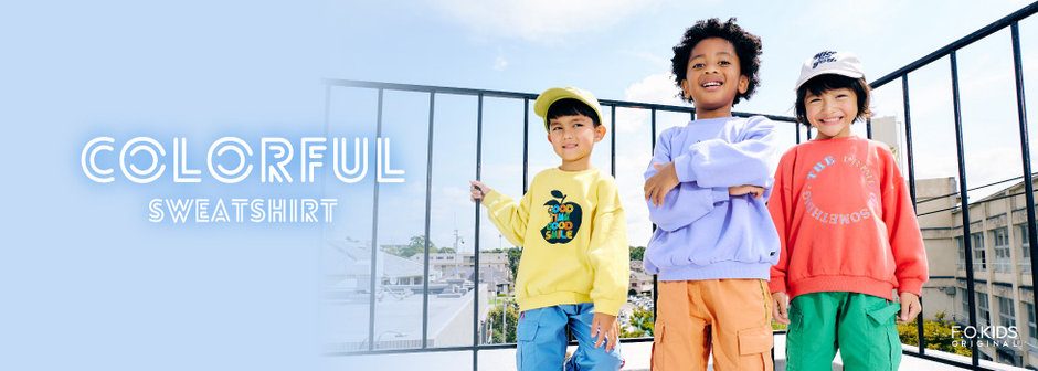 FOKIDS：COLORFUL🌈トレーナー