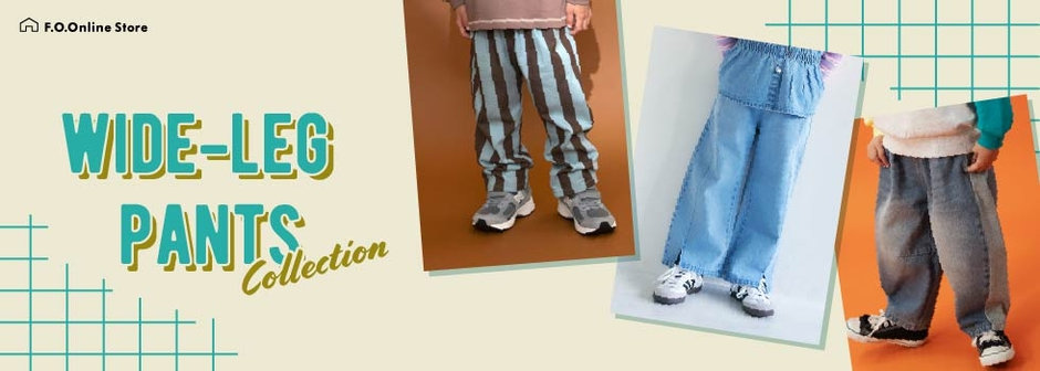 F.O.Online Store：ワイドパンツ
