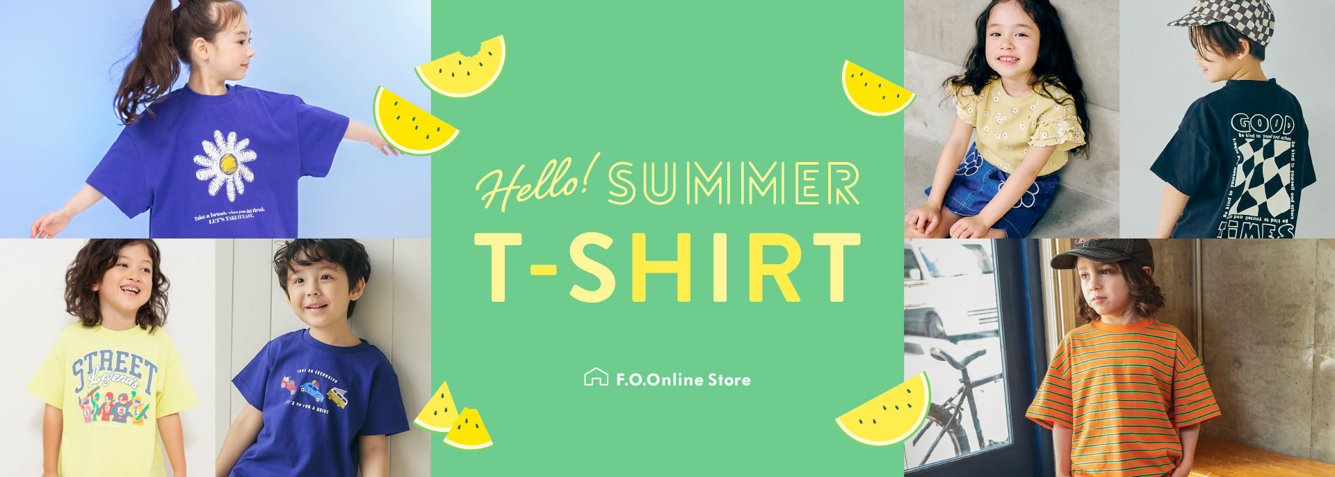 FOO：半袖Tシャツ🍉