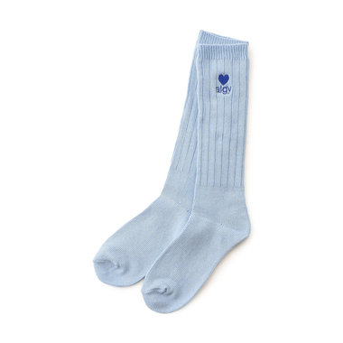 ハートalgyロゴルーズソックス