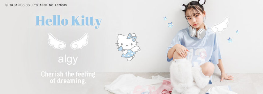 algy：HELLO KITTY ×algy🪽